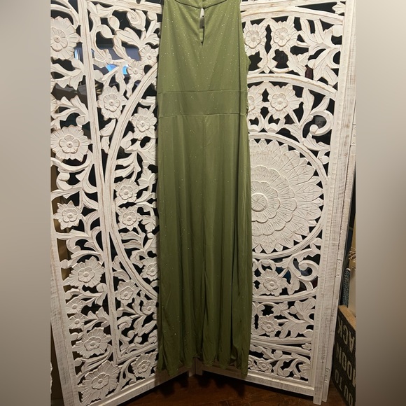Enfocus studio green sparkly dress - Picture 5 of 6